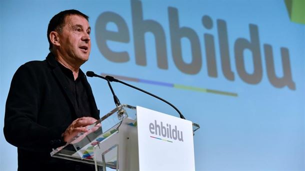 Arnaldo Otegi hoy en Bilbao. Foto: EFE