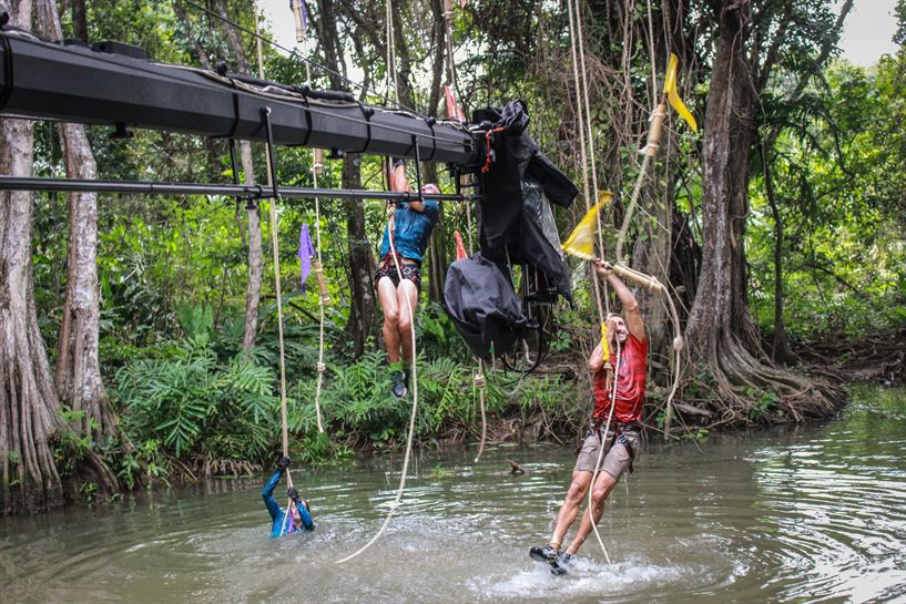 No fue nada fácil completar el juego de inmunidad de ayer