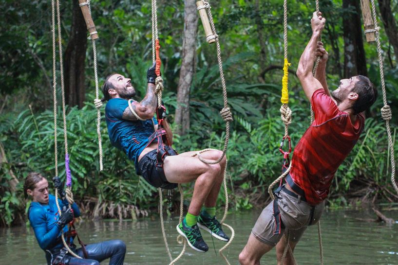 Así es cómo los concursante veían a sus compañeros competir