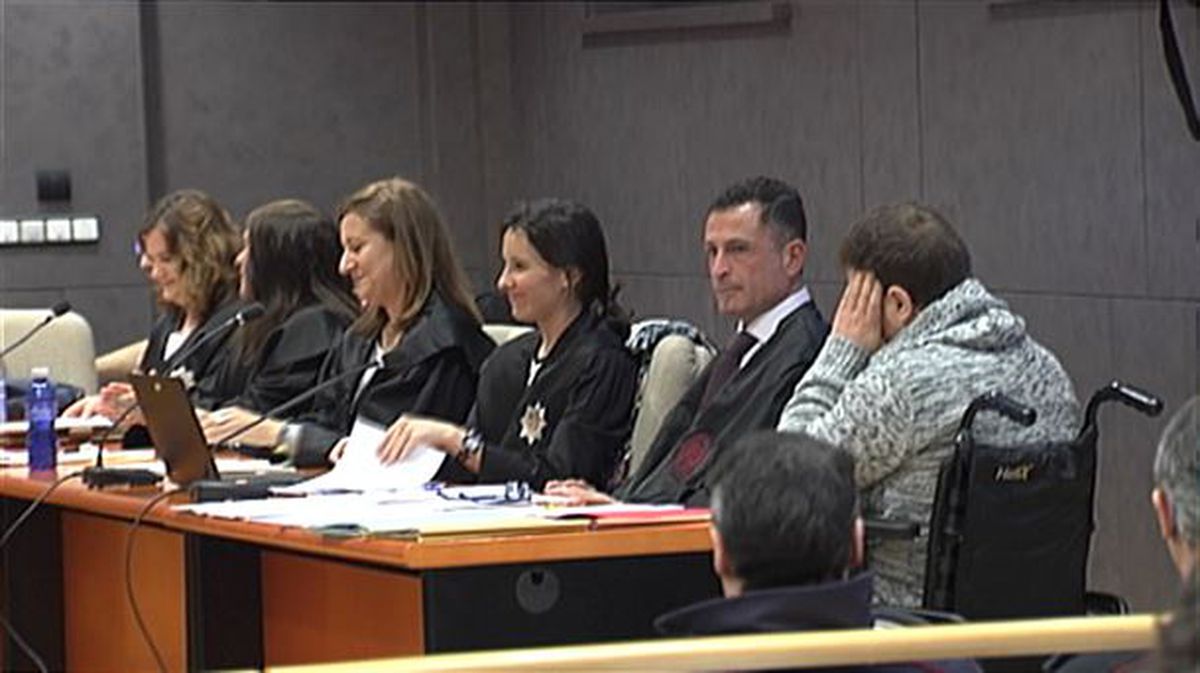 El ex-marido de Leyre Rodríguez durante el juicio. Foto de archivo: EFE 