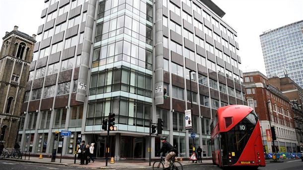 Sede de Cambridge Analytica en Londres. Foto: EFE