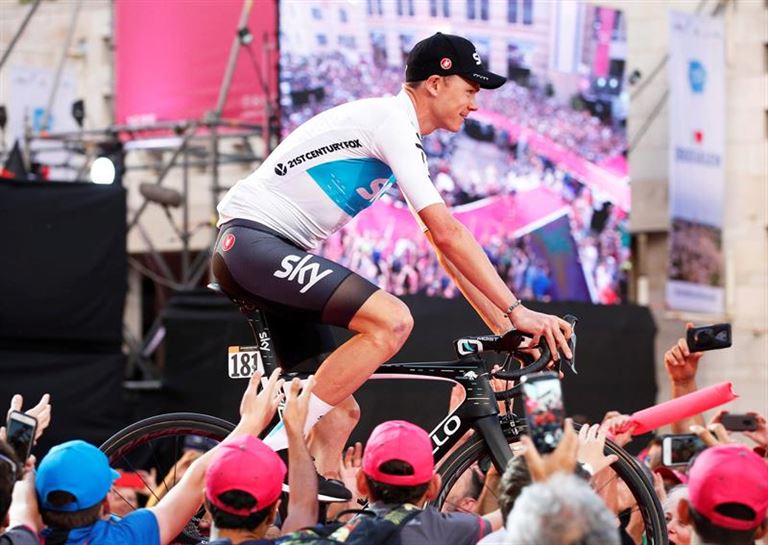 Chris Froome, irabazteko hautagaia