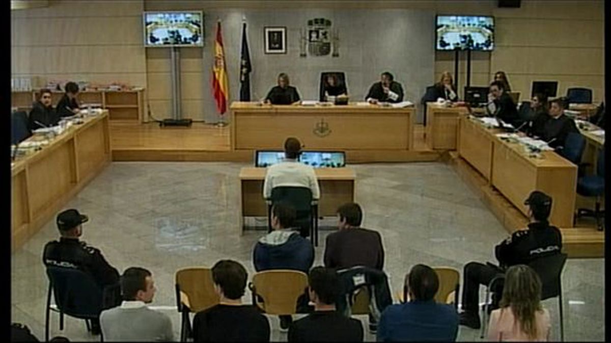 Una imagen del juicio que se celebró en abril.