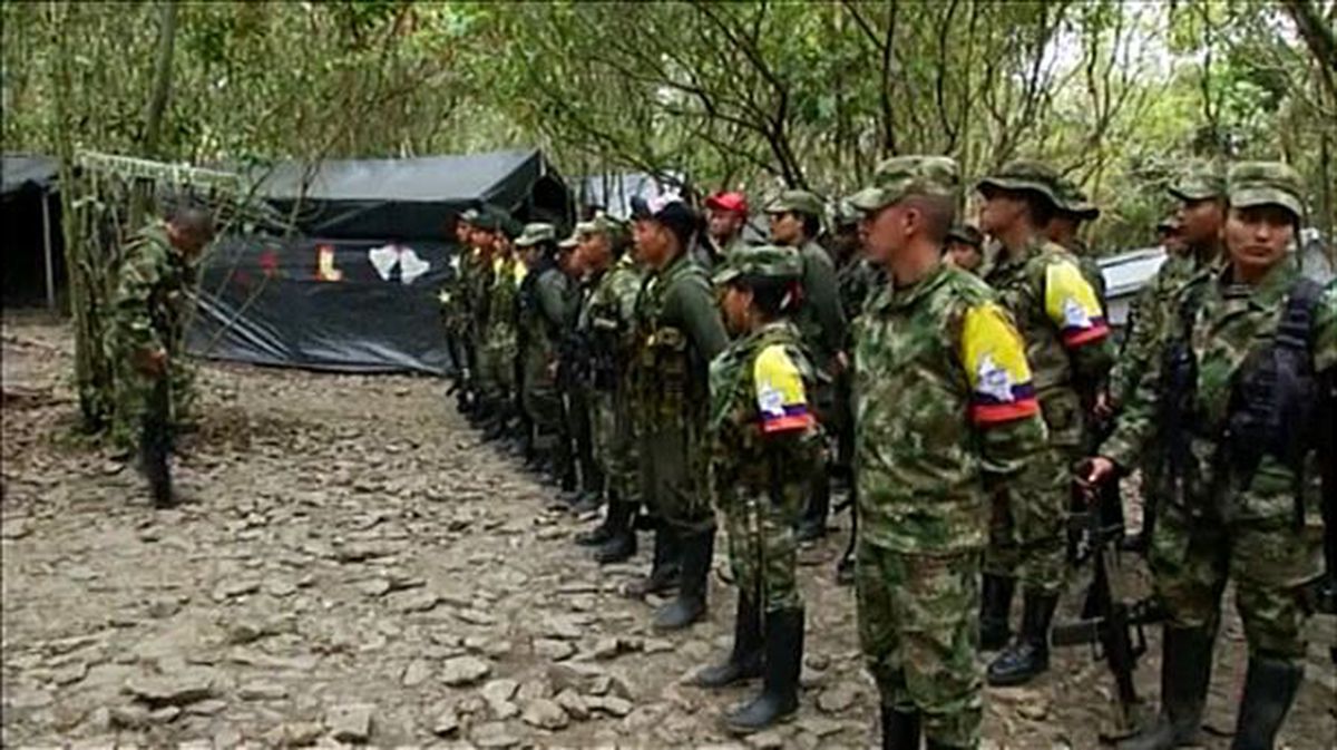FARC Kolonbian, artxiboko irudi batean. Argazkia: EITB