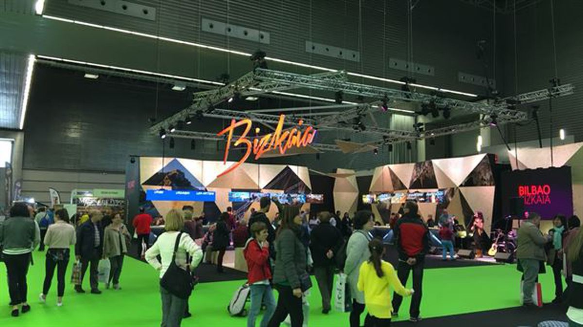 Expovacaciones azoka BECen. Iturria: EITB.