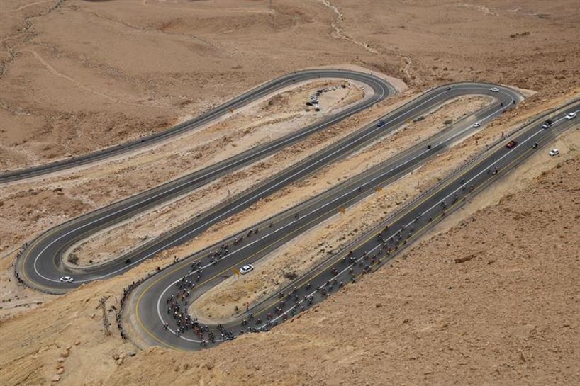 Italiako Giroa, 3. etapa. Israel. Argazkia: Efe.