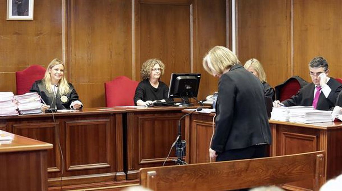 Imagen del juicio celebrado del 7 al 10 de mayo en el Juzgado de Bergara. Foto de archivo: EFE