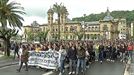 Los estudiantes salen a la calle contra la sentencia de 'La Manada'