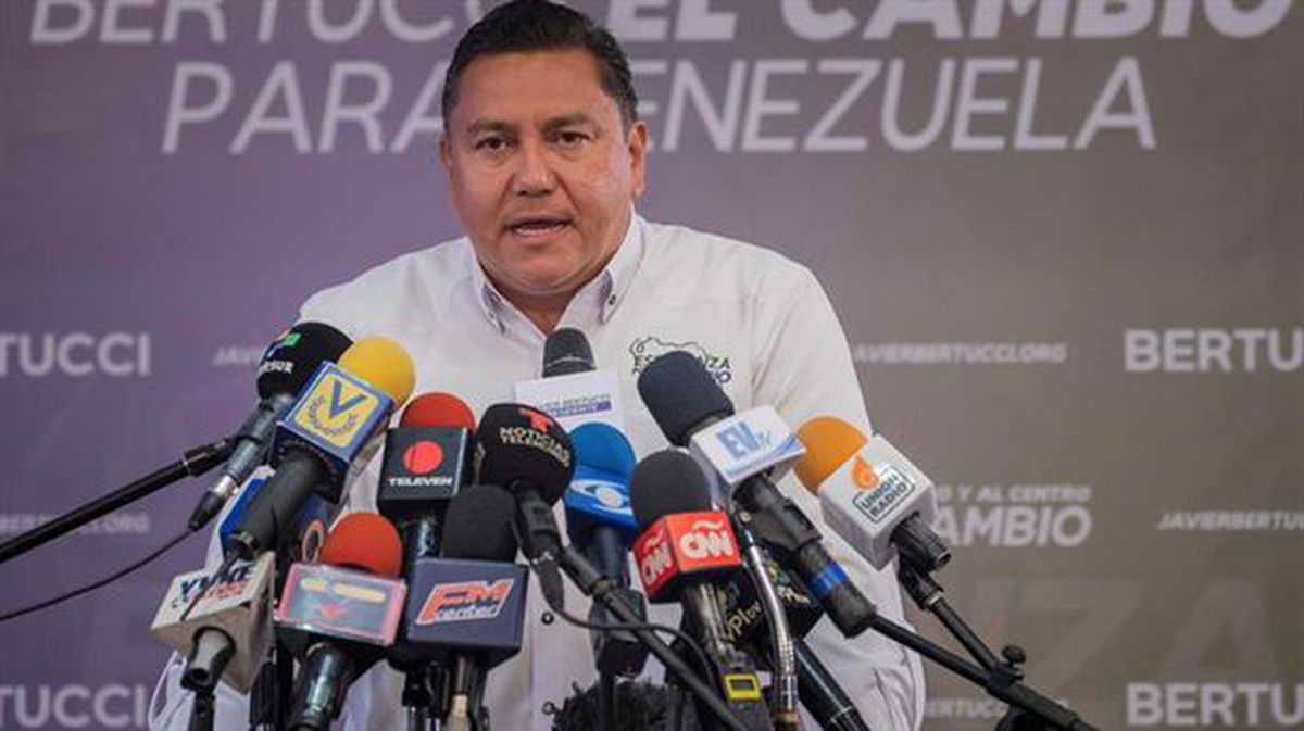 Javier Bertucci, un candidato en las elecciones de Venezuela. EFE
