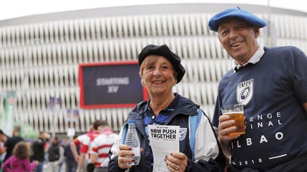 2018ko Challenge Cupeko finala Bilbon. Argazkia: EFE