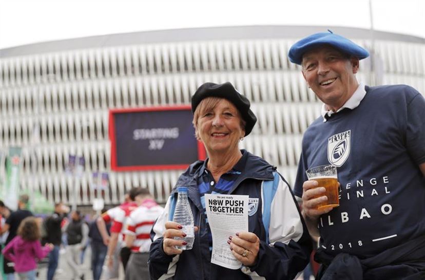 2018ko Challenge Cupeko finala Bilbon. Argazkia: EFE