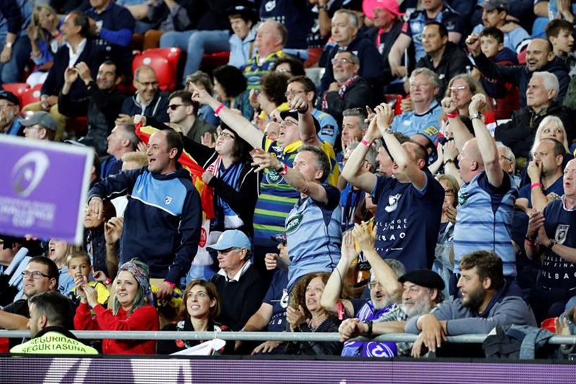 2018ko Challenge Cupeko finala Bilbon. Argazkia: EFE