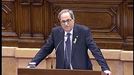 Torra: 'Puigdemont debería de estar aquí haciendo este discurso, y no&#8230;