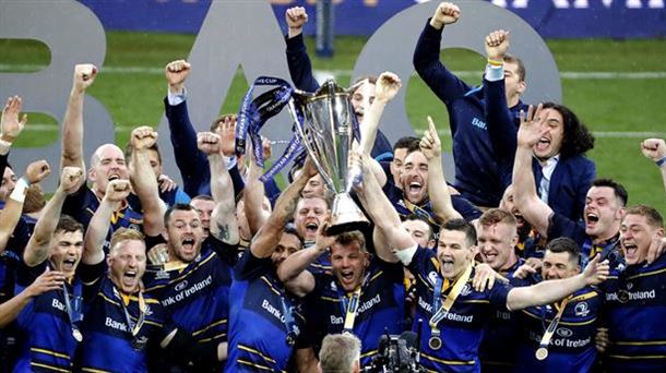Leinster taldeak irabazi zuen 2018ko Champions Cup txapelketa. Artxiboko argazkia: EFE