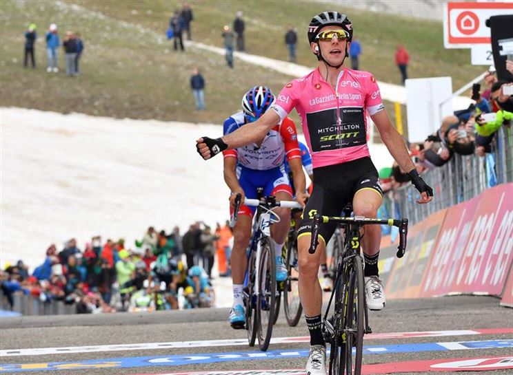 9. etapa.  Simon Yates. Argazkia: Efe.