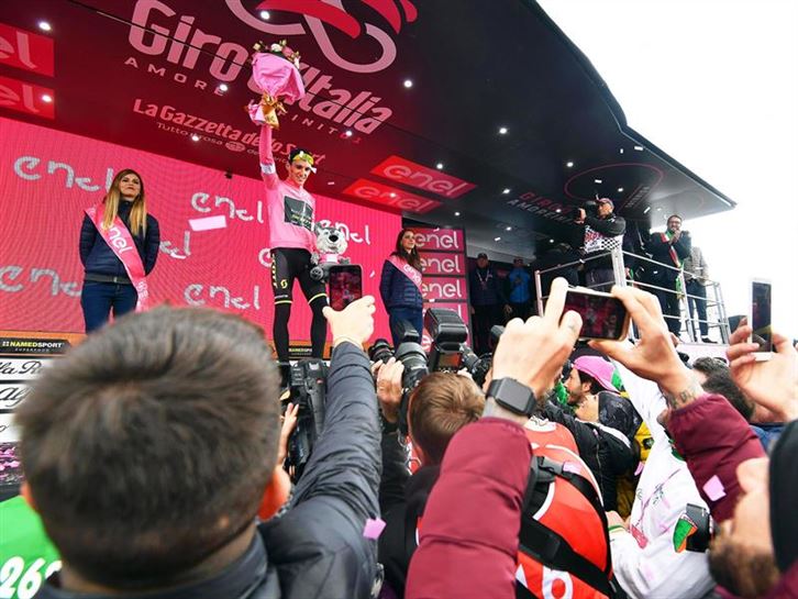 9. etapa.  Simon Yates. Argazkia: Efe.