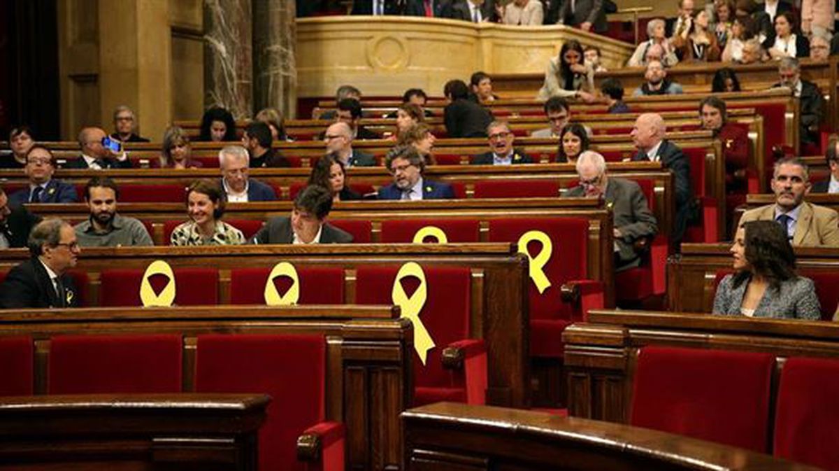Kataluniako Parlamenta. Artxiboko argazkia: EFE
