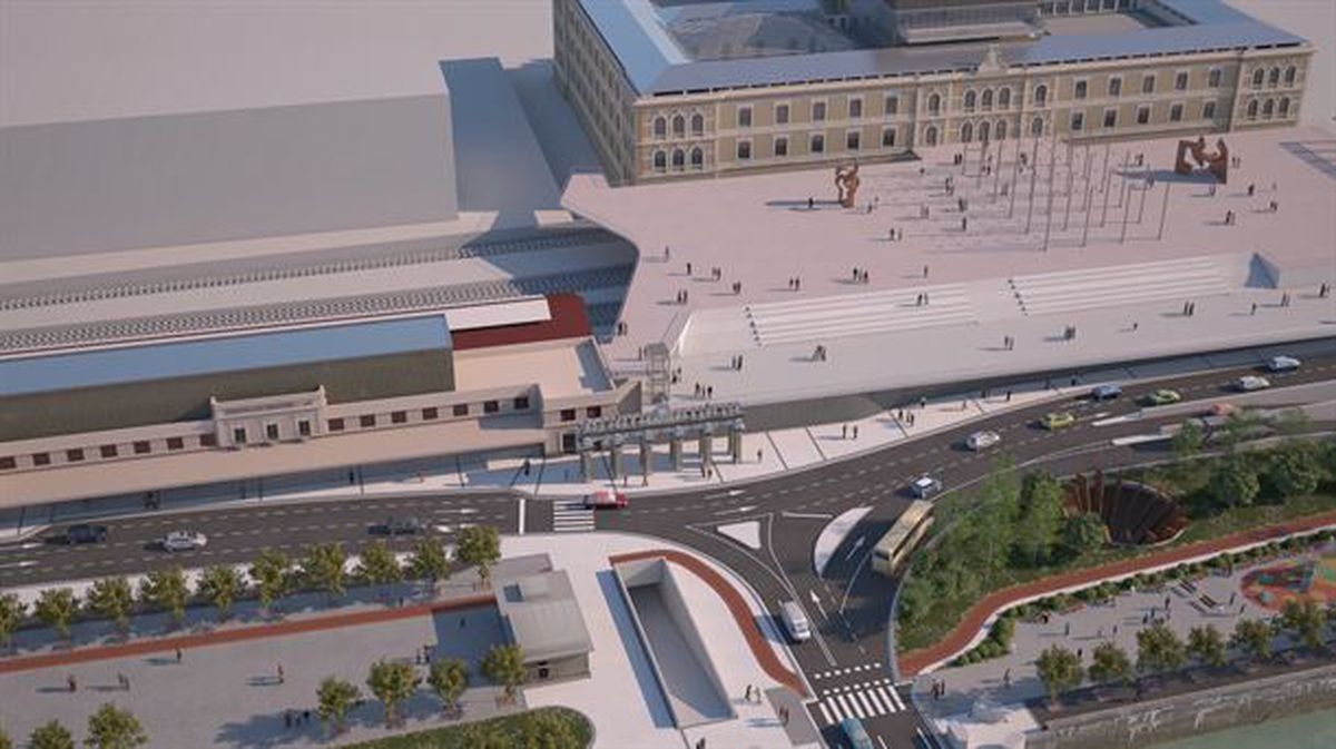 La estación del TAV de San Sebastián empezará a construirse a finales de 2019