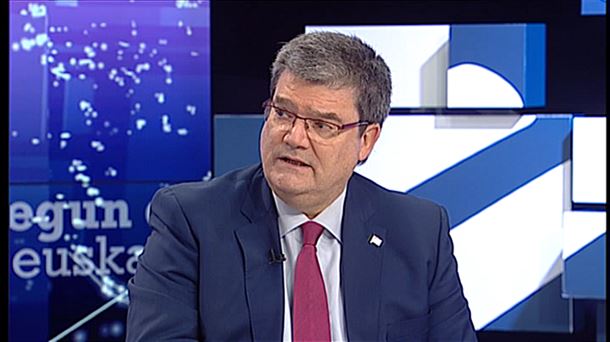 Juan Mari Aburto, en el programa 'Egun On Euskadi'