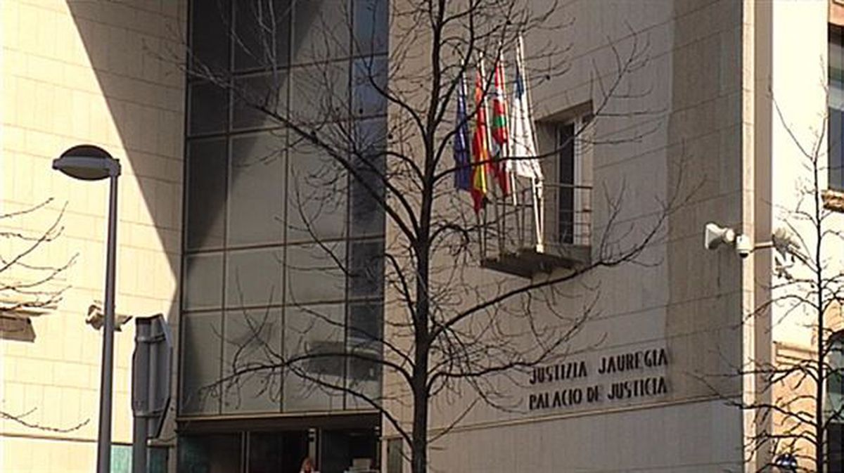 Imagen de archivo del Palacio de Justicia de Donostia.