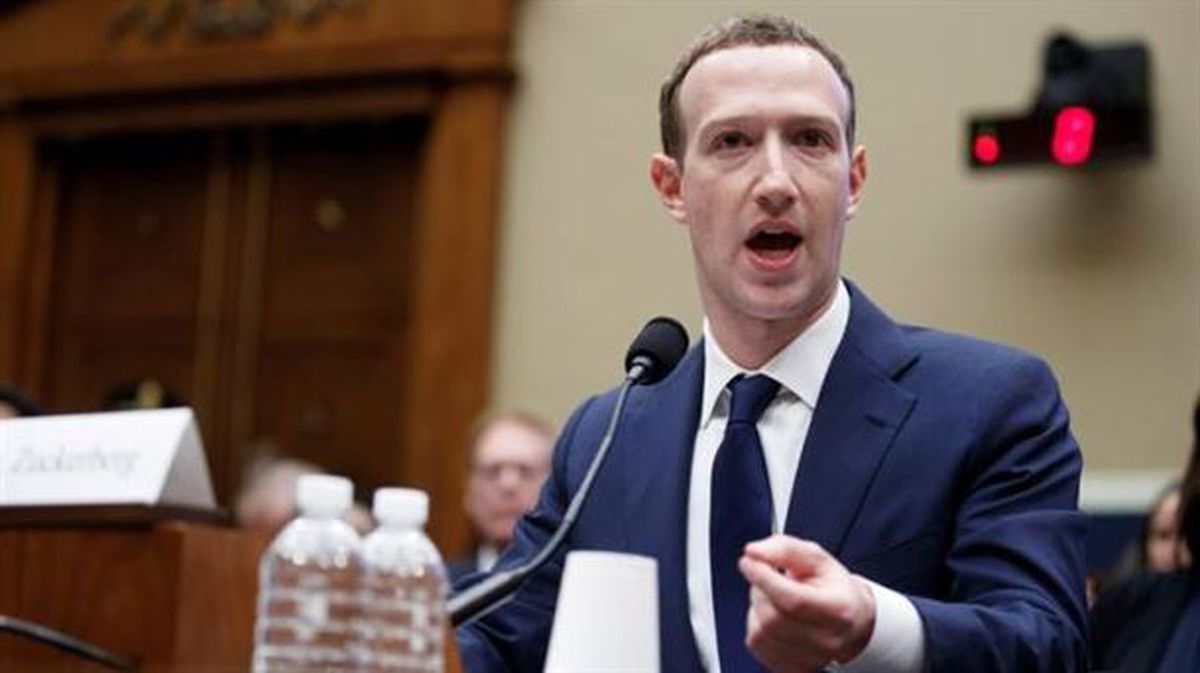 Mark Zuckerberg Facebook sare sozialeko sortzailea. Artxiboko argazkia: EFE