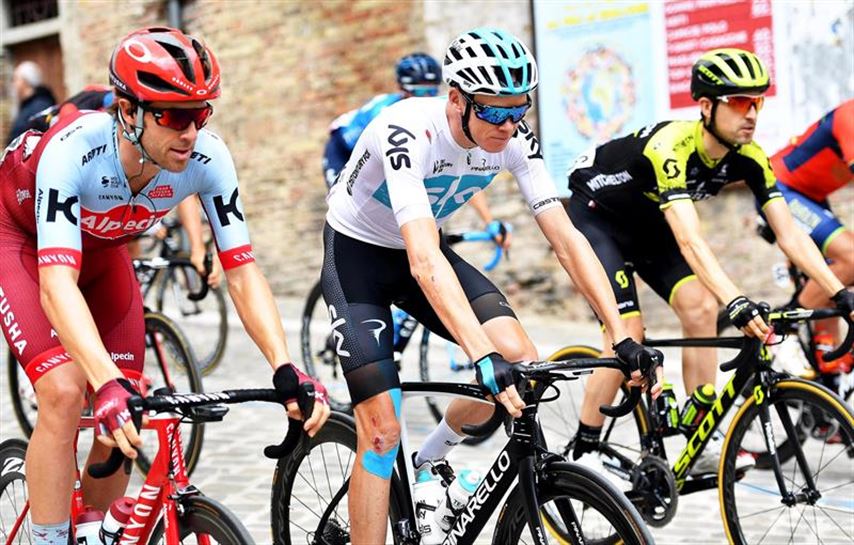 12. etapa. Chris Froome. Argazkia: Efe.