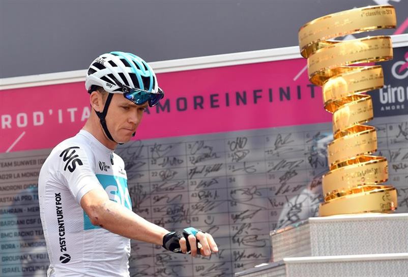 13. etapa. Chris Froome. Argazkia: Efe.