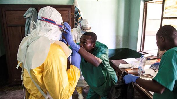 Imagen tomada en mayo en el Congo. Foto: EFE