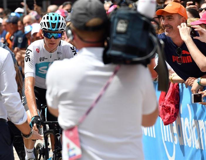 15. etapa. Chris Froome. Argazkia: Efe.