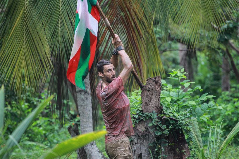 Seleta se hizo con la ikurriña ayer