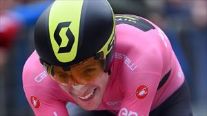 16. etapa: Simon Yates, erlojupekoan. Argazkia: EFE