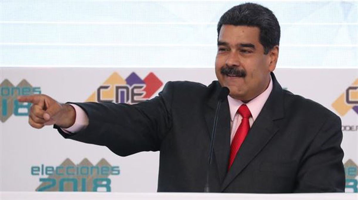 Nicolas Maduro Venezuelako presidente hautetsia. Argazkia: EFE.