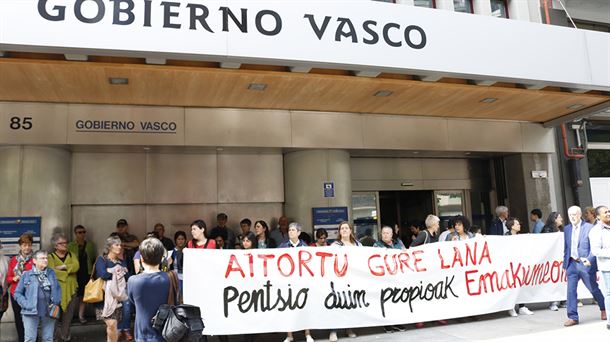 Bilbao, hoy. Foto: Euskal Herriko Emakumeen Mundu Martxa. 