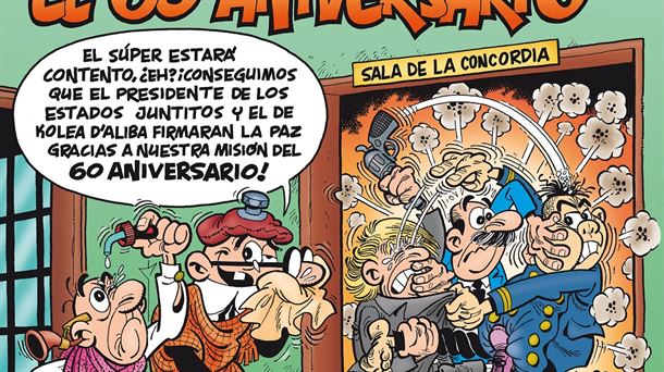 Francisco Ibáñez: "Estoy preparando el centenario de Mortadelo y Filemón"