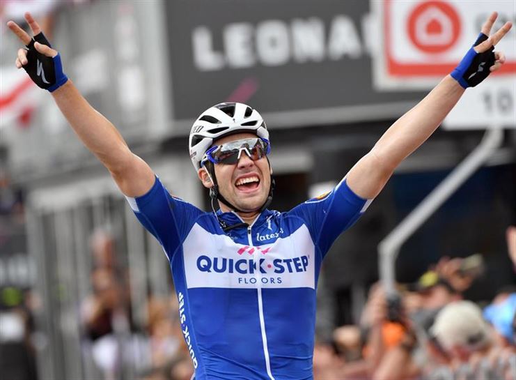 18. etapa. Maximilian Schachmann. Argazkia: Efe.