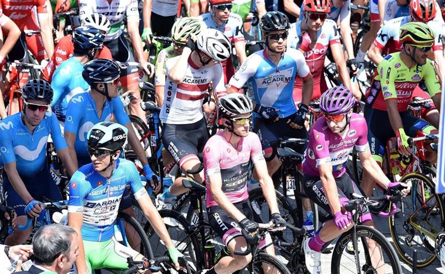 19. etapa. Irteera. Argazkia: Efe.