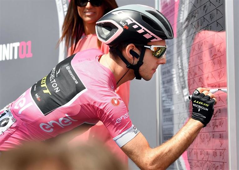 19. etapa. Simon Yates. Argazkia: Efe.