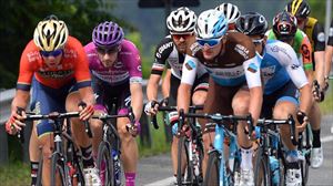 20. etapa. Txirrindulariak. Argazkia: Efe.