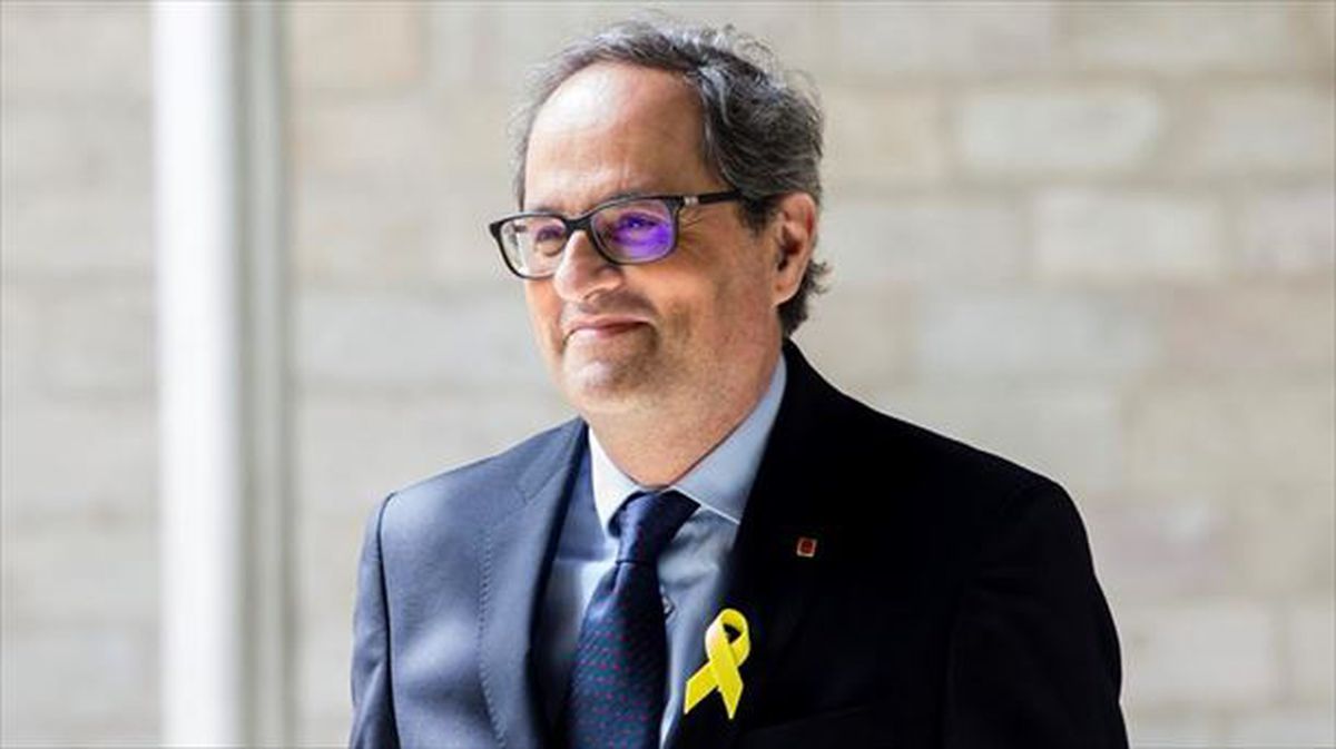 El presidente de la Generalitat, Quim Torra. Foto de archivo: EFE
