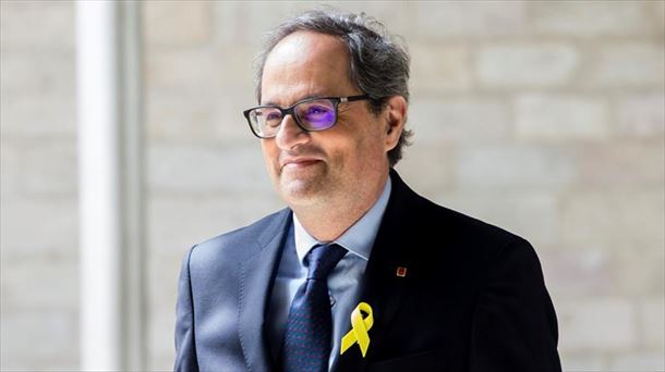 Quim Torra.  Foto: EFE.