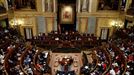 El Congreso de los Diptuados, durante la moción de censura que ha investido a Pedro Sánchez como presidente del Gobierno de España / EFE. title=