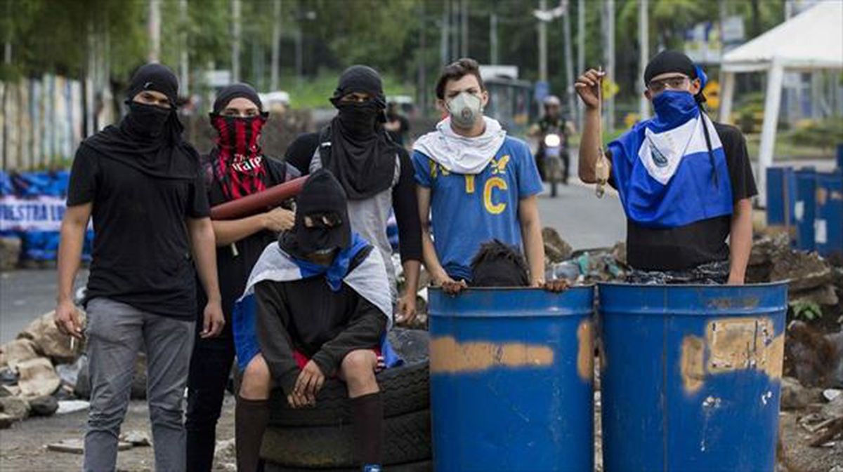 Protestetan 15 hildako eta 199 zauritu izan direla Nikaraguako Gobernuak baieztatu du