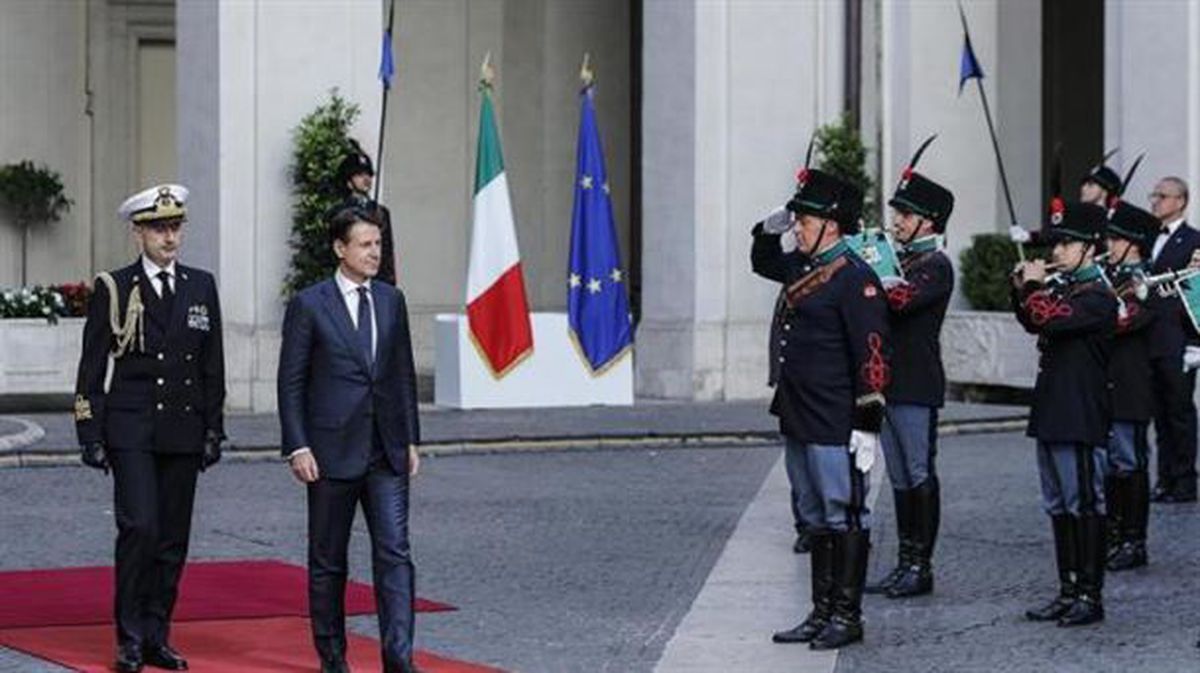 Giuseppe Conte Italiako lehen ministro berria. Argazkia: EFE