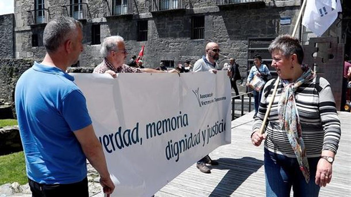 Homenaje a Txabi Etxebarrieta en Tolosa. EFE