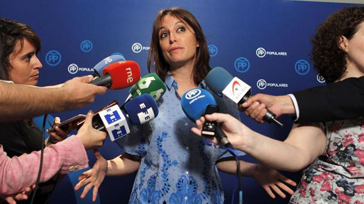 La vicesecretaria de Estudios y Programas del Partido Popular, Andrea Levy. Foto: EFE