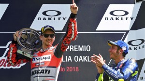 Victoria de Jorge Lorenzo en el Gran Premio de Italia