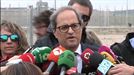 Torra urge a reunirse con Sánchez para saber sus intenciones sobre Cataluña