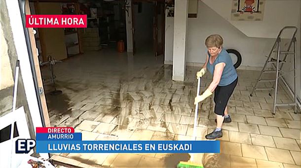 Euskalmet: ‘Las lluvias fuertes se trasladan hoy a la costa’ 