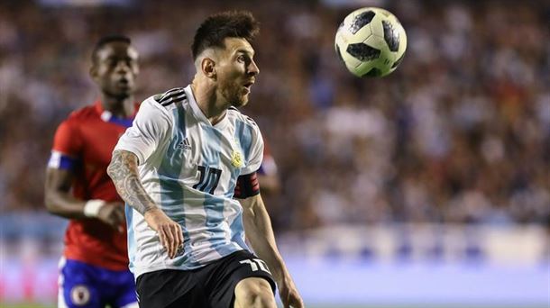 Leo Messi, capitán de Argentina