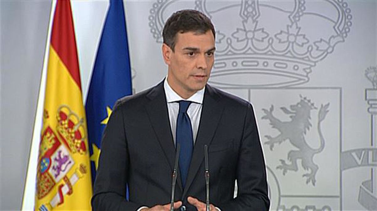 Imagen de archivo del presidente del Gobierno español, Pedro Sánchez.